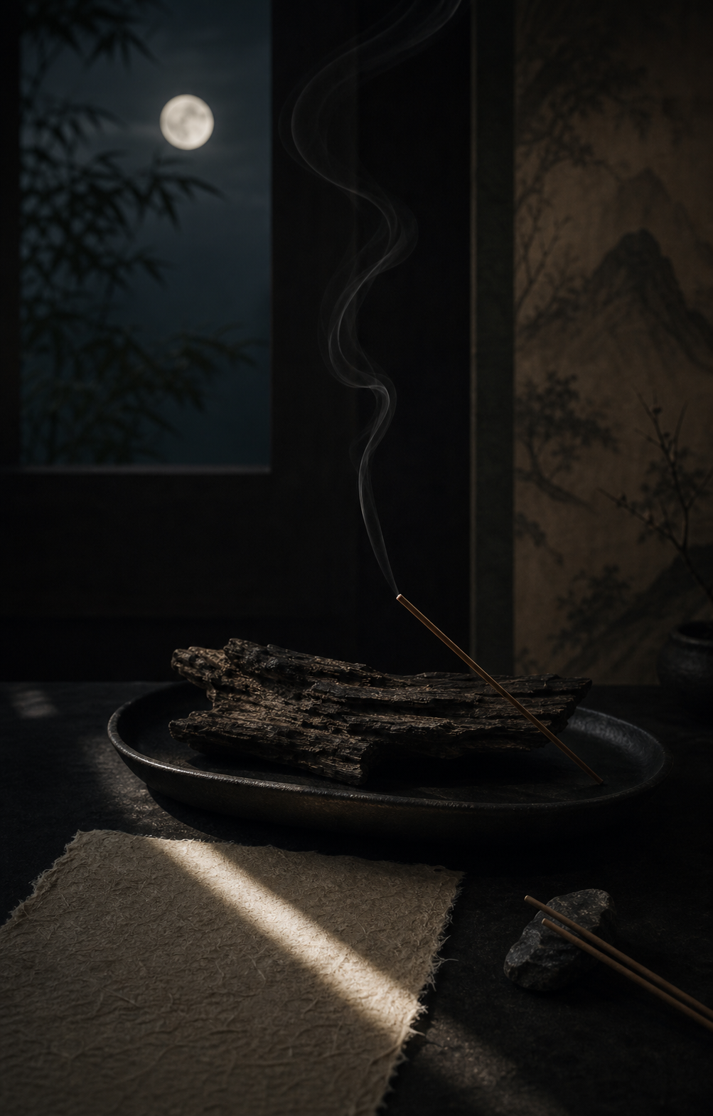 Moonlit Cedar Quiet Line Incense